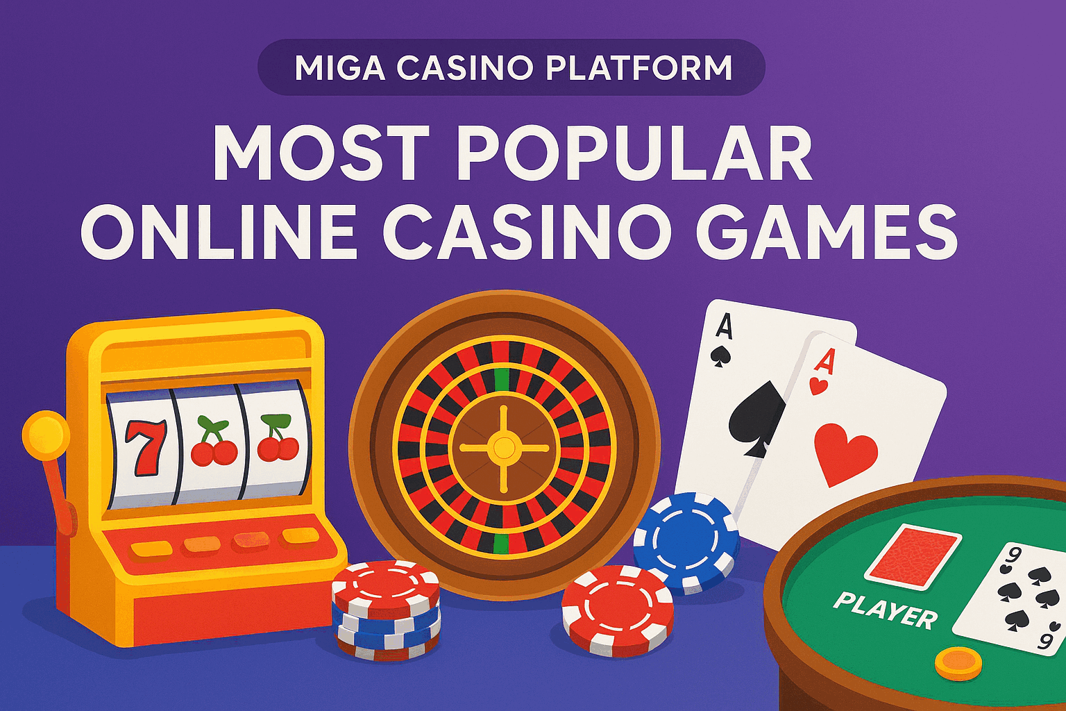 MIGA Casino Platform's Most Popular Online Casino Games