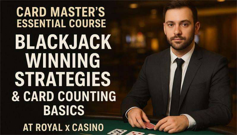 Card Master's Essential Course: Blackjack Winning Strategies & Card Counting Basics at Royal x Casino
