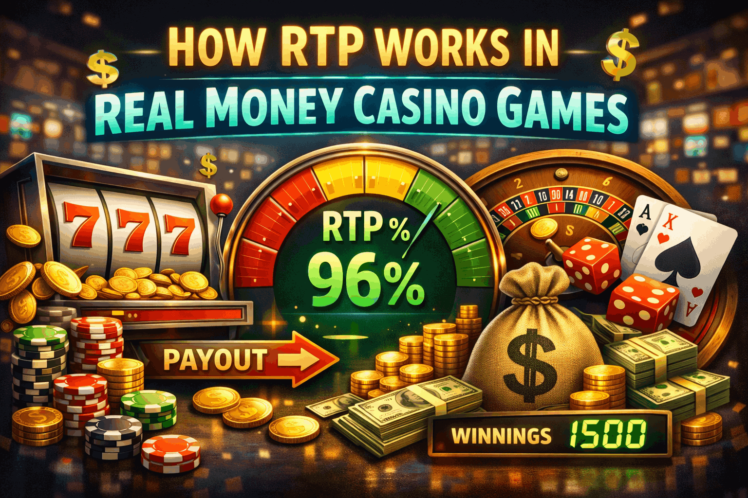 How RTP Works in Real Money Casino Games