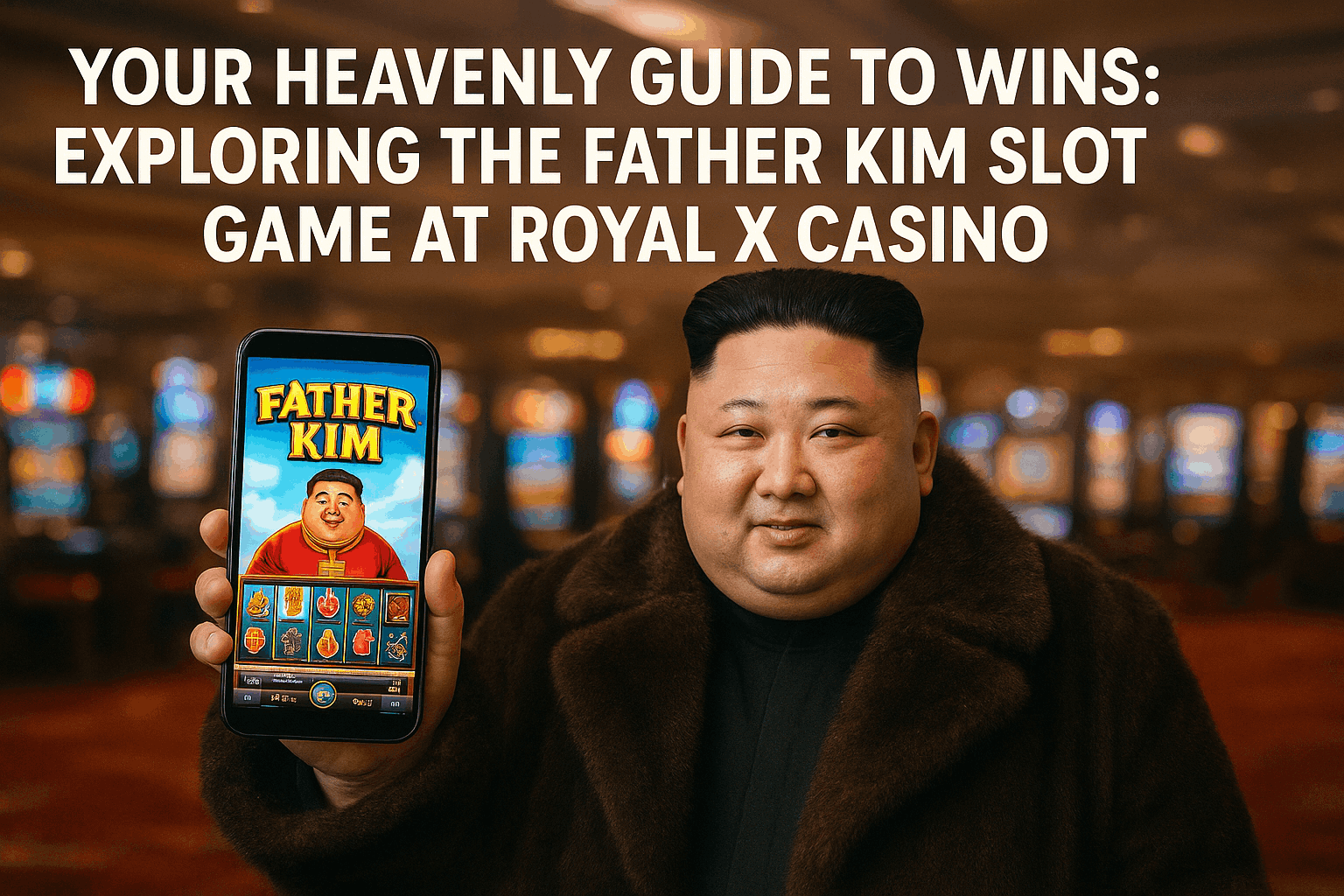 Your Heavenly Guide to Wins: Exploring the Father Kim Slot Game at Royal x Casino
